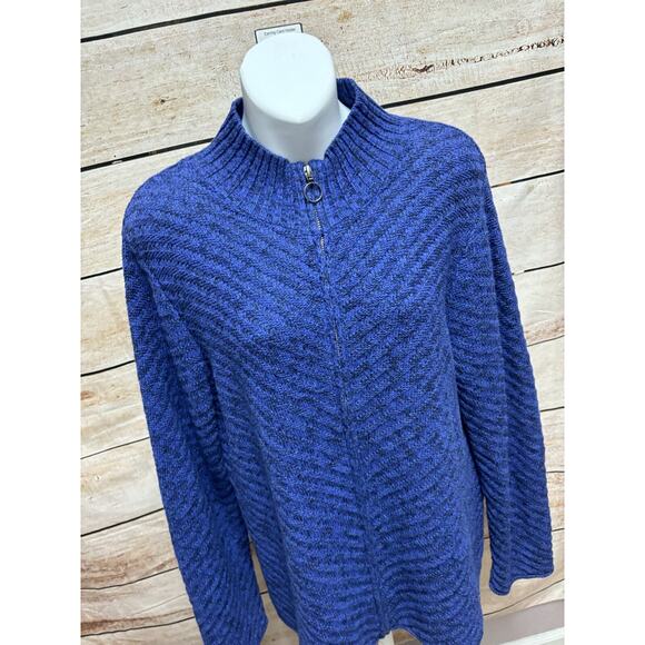 Nomadic Traders Womens Sweater Size XL 1/2 Zip Pullover Large Long Sleeve Ramie - Picture 6 of 12
